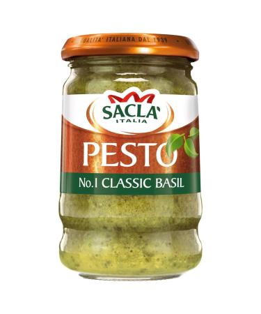Sacla Italia Classic Basil Pesto 190 grams