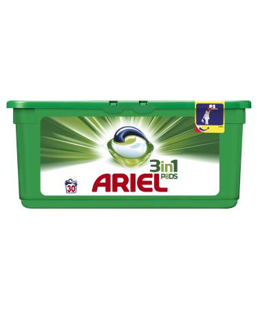 Ariel 3 in 1 Pods Regular Washing Tablets 30 Washes Fresh 30 Count (Pack of 1)