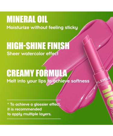 Tinted Lip Balm Hydrating Coloured lip Balms Natural Glossy Finish long Lasting Moisturizing Lip Care Balm Repairing Lip Lines And Prevents Dry Cracked Pressed Lip Balm (02#) - Buy Online on SooperMarket.com