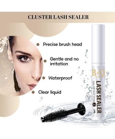 B&Q Cluster Lash Glue & Remover Set | Waterproof & Long Lasting for DIY Cluster Lashes at Home (3pcs) - Buy Online on SooperMarket.com