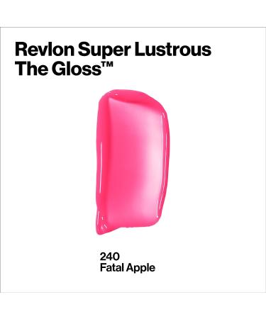 Revlon Super Lustrous The Gloss Lip Gloss - Non-Sticky High Shine Finish, 240 Fatal Apple - 1 Count - Buy Online on SooperMarket.com