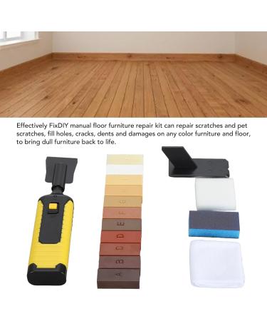 Floor Repair Wax Kit - 11 Color Wood Floor Repair Solution for Scratches Cracks & Holes | International Shipping - Buy Online on SooperMarket.com