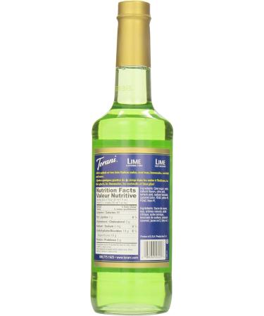 Torani Blue Raspberry Syrup Plastic Bottle 750 ml & Lime Flavour Syrup 750 Milliliter Syrup + Lime Syrup - Buy Online on SooperMarket.com