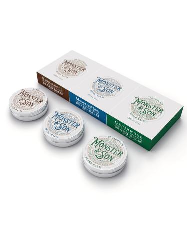 Organic Beard Balm Set x3 by Monster&Son