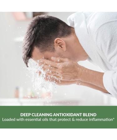 Gentle Face Cleanser for Women and Men | Refreshing Foaming Face Wash for Oily Skin with Hyaluronic Acid and Essential Oils - Buy Online on SooperMarket.com