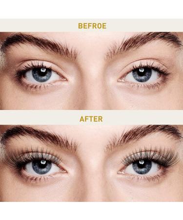 72 D Curl Natural Eyelash Clusters | DIY Soft Fluffy Lash Extensions | B&Q Cluster Lashes (D-10 mm B 49) - UK-FD-B49-D-10 - Buy Online on SooperMarket.com