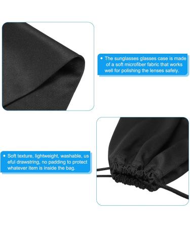 PATIKIL Ski Goggles Bag | Soft Microfiber Pouch for Snow Goggles & Camera Lenses | Protective Storage Case with Drawstring - Buy Online on SooperMarket.com