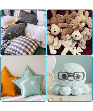 100g Premium Polyester Fiberfill for Pillow Filling & DIY Crafts - Recycled Fiber, High Resilience Stuffing for Christmas Dolls & Home Decor - 3.5oz - Buy Online on SooperMarket.com
