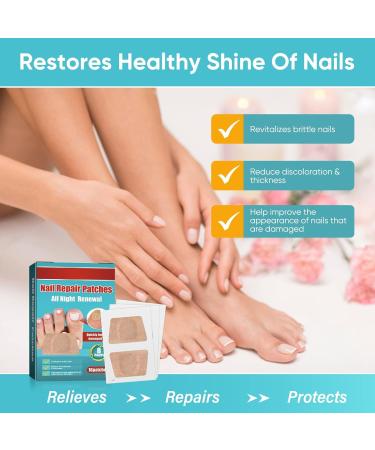 Nighttime Renewal Toe Nail Patches for Fungus - Fast & Effective Foot Care (16 Patches) - Buy Online on SooperMarket.com