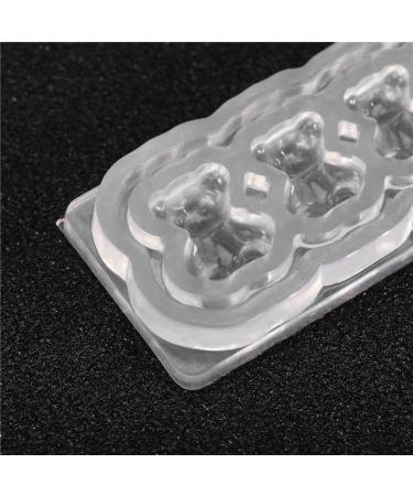 Demeras Silicone Mold Nail Art Nail Silicone Mold 14x10x1 Silicon Uv Nail Decoration Mold Nail Art Template Bear Pattern Decals Nail Diy Tools - Buy Online on SooperMarket.com
