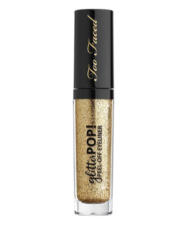 TOO FACED Glitter POP! Peel-Off Eyeliner Hey Mr. DJ - smoldering gold glitter