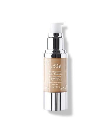 100% PURE Healthy Foundation Full Face Coverage Makeup - Golden Peach - 1 Fl Oz.