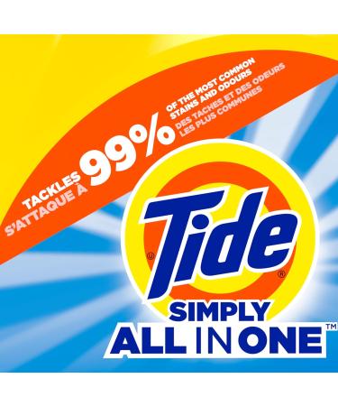 Shop Tide Simply Liquid Laundry Detergent - Refreshing Breeze 168 oz 128 Loads | International Shipping Available - Buy Online on SooperMarket.com