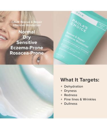 Buy Paula's Choice CALM Intensive Moisturizer - Soothes Dry & Sensitive Skin Rosacea & Eczema Friendly Fragrance-Free - 2 Fl Oz International Shipping - Buy Online on SooperMarket.com