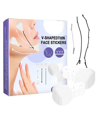 Face Lift Tape, 40PCS Face Tape Lifting Invisible Ultra-thin Invisible Waterproof Makeup Tool to Hide Facial and Neck Wrinkles Lifting Saggy Skin