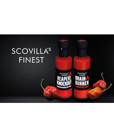 Scovilla's Reaper's Knockout 100ml - Extreme Hot Sauce with Carolina Reaper | All-Natural Ingredients | International Shipping - Buy Online on SooperMarket.com