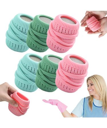 Premium Fabric Softener Dispenser Ball Durable and Safe Laundry Washing Ball for Washing Machine Reusable and Anti-Winding Design (6 Pcs)