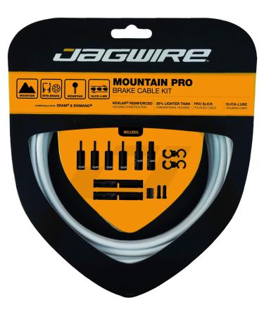 Jagwire PCK403 Cable and Sheath Kit Unisex Adult, White