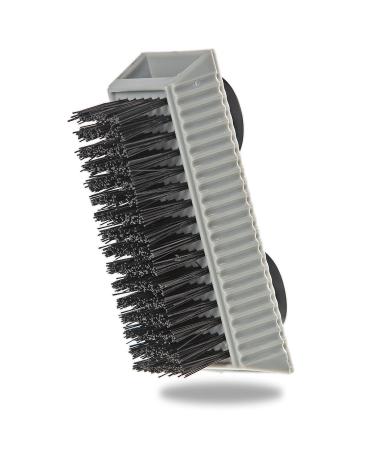 Grip Clean Heavy Duty Nail Scrub Brush  Hand & Nail Cleaning Brush for Men & Mechanics  Nail Brush Cleaner Removes Tough Dirt from Hands & Under Nails  Stiff Bristle Brush w/Hand Suction Cup