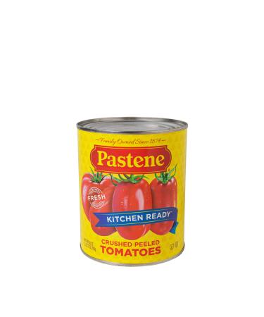 Pastene Kitchen Ready Crushed Peeled Tomatoes, 28 Ounce (Pack Of 6)