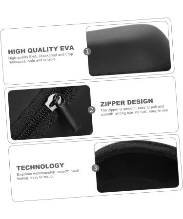 Beavorty Portable Razor Storage Bag | 5-Piece EVA Case for Travel | Razor Holder & Organizer for Men | Shock-Proof Compact Design - Buy Online on SooperMarket.com