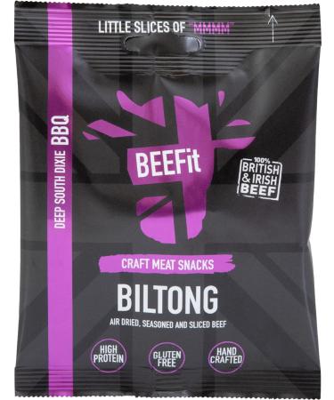 BEEFIT DEEP SOUTH DIXIE BARBECUE BILTONG 30G - 12 PACK