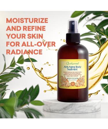 Just Nutritive Anti-Aging Body Treatment | Moisturizer for Youthful Skin | Body Oil with Anti-Aging Benefits - 8 Fl Oz - Buy Online on SooperMarket.com