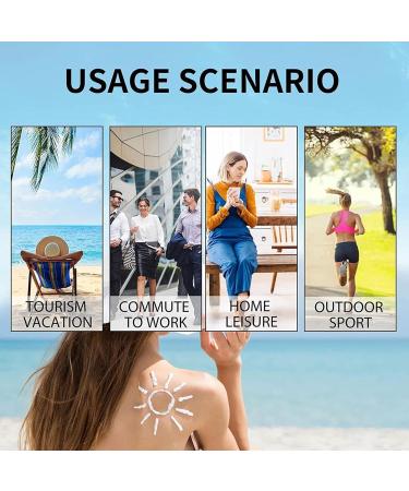 ADERN Korean Sunscreen Spf 50 Face | Spf 50 Face Moisturiser | Rice Probiotic Sunscreen | Moisturizing Sunblock | SPF 50+ Sunscreen with Rice Extracts | UVA & UVB Protetion Suncream for Body and Face - Buy Online on SooperMarket.com