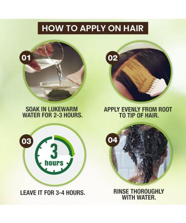LOGY Nupur 100% Pure Henna Powder for Hair Colour (Mehandi) | for Hair Hands & Feet (150g) - Buy Online on SooperMarket.com