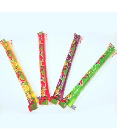 Vmart Jelly Straws Assorted Fruit Flavours TikTok Sweets Sticks Snacks 300g - Delicious Assortment of Jelly Snacks for TikTok Lovers - Buy Online on SooperMarket.com