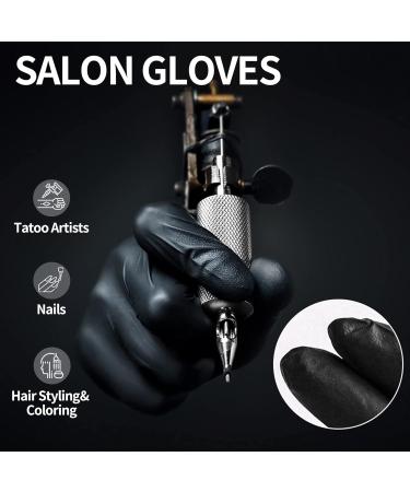 Black Nitrile Exam Gloves - Latex & Powder-Free - 5 Mil - Medium - Case of 1000 - Buy Online on SooperMarket.com