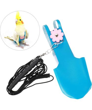 VILLCASE Parrot Flight Suit Diaper with Leash | Cockatiel & Pigeon Flying Clothes - International Shipping Available - Buy Online on SooperMarket.com