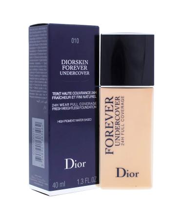 Dior Diorskin Forever Undercover Foundation - 010 Ivory 010 Ivory 1.30 Fl Oz (Pack of 1)
