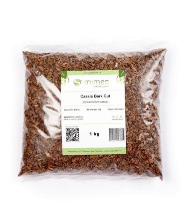 Mimea Cassia Bark Cut | 1kg | Quality Ingredients | Cooking & Distilling | Aromatic Spice | Known as Chinese Cinnamon