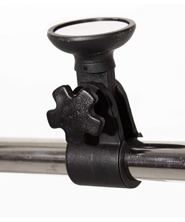 NAVISAFE Clamp-on Rail Mount Fits on 1" and 1 1/4" Rails, Clear (920-1)