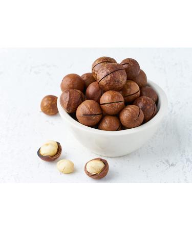 Macadamia Nut Halves & Pieces 2lbs | Non-GMO Raw Unsalted Kosher Vegan | Keto Snack & Baking | Healthy Fats | Salad & Yogurt Topper - Buy Online on SooperMarket.com
