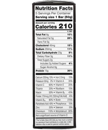 ZonePerfect MACROS Cinnamon Toast Cereal Bars - 5 Pack (1.76 oz Each) | High Protein Snack - Buy Online on SooperMarket.com