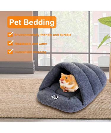 Jetisva Soft Fleece Guinea Pig Bed and Hideway Warm Hamster Bedding Rat Bedding House Small Animal Cave Bed Guinea Pig Sleeping Bag for Small Pet Chinchilla Ferret Squirrel Hedgehog Rabbit 11X15 Inch - Buy Online on SooperMarket.com
