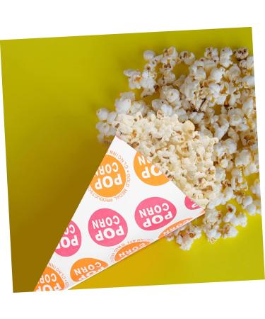 Didiseaon 200 Pcs Popcorn Bag Snack Bags for Kids Clear Treat Bags Snack Food Gifts Goodie Bag Favors Cookies Bags Party Mini Gift Bag Candy Treat Bag Mini Bag Packing Bag Paper Cone Child - Buy Online on SooperMarket.com