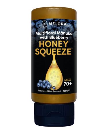 Melora 100% Pure & Certified M nuka Honey Squeeze Bottles (Blueberry)