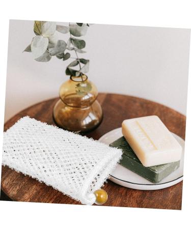BELLIFFY 1pc Soap Loofah Sponge Bath Scrubber Body Scrub Sponge Shower Net Soap Storage Nylon - Buy Online on SooperMarket.com