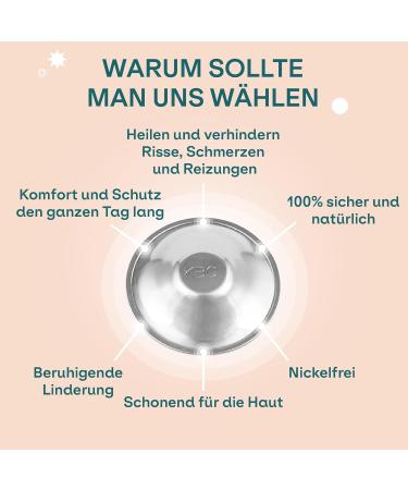 Koala BabyCare Silver H tchen - 2 Maxi Size Nipple Protectors | Soothing & Certified Medical Relief for Sensitive Nipples - Buy Online on SooperMarket.com