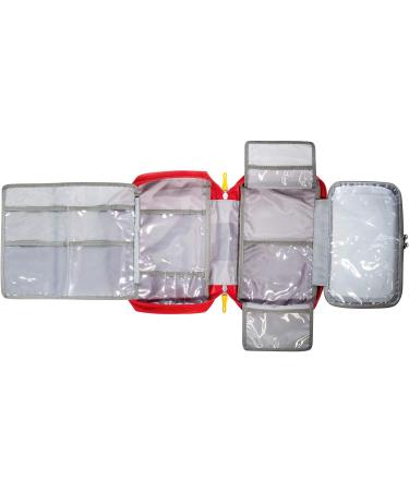 Tatonka First Aid M Bag - Empty First Aid Kit with Divided Compartment & Belt Loop - Red - 26x13.5x8 cm - Buy Online on SooperMarket.com