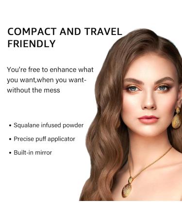 EFLY Root Touch Up Gray Hair Shadow Powder - Medium Brown for Thinning Hair Eyebrows & Beard - Instant Temporary Hair Color 0.14 oz Synthetic Material Free - Buy Online on SooperMarket.com