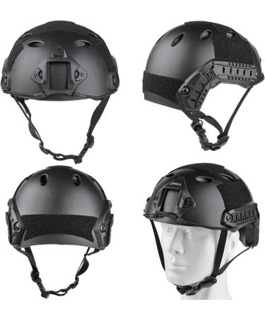 VPZenar Airsoft Helmet and Mask Bundle - Tactical Gear with NVG Mount and Side Rail - Buy Online on SooperMarket.com