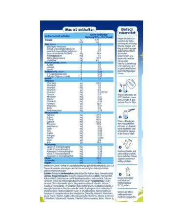 Humana Probalance Follow-Up Milk 2 - Ideal Baby Food from 6 Months | 750g - 27 Portions of 200ml - International Shipping Available - Buy Online on SooperMarket.com