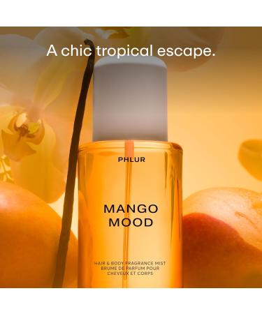 PHLUR Mango Mood Body Mist - Hair & Body Mist for Women & Men Fragrance - Mango Jasmine Patchouli & Vanilla Body Spray (8 Fl Oz) - Buy Online on SooperMarket.com