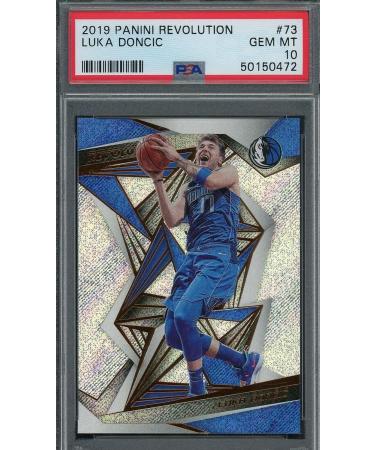 Luka Doncic 2019 Panini Revolution Basketball Card #73 Graded PSA 10