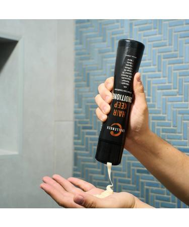 Challenger Men's Hair Keep Conditioner - DHT Blocking & Hair Growth | 10oz with Baicapil Caffeine Biotin & Argan Oil | 2 Month Supply - Buy Online on SooperMarket.com