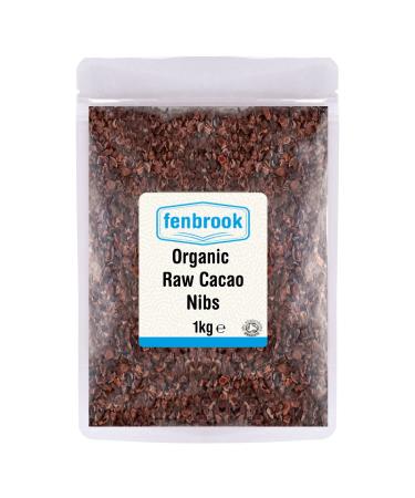 Organic Raw Cacao Nibs 1kg | Certified Organic by Fenbrook Organic